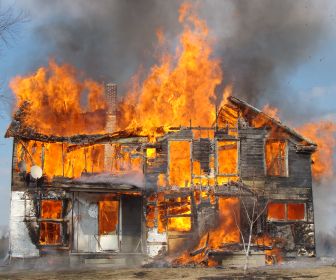 How much time do you have to escape a burning house before it collapses? Three minutes!